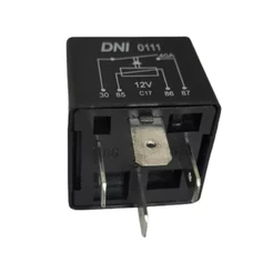 Relé Dni 0111 Auxiliar 12v 4 Terminais 40a S/suporte