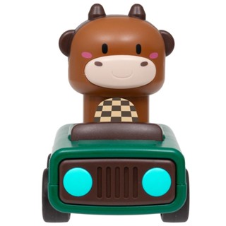 Carrinho Fricção Animal Racing Vaquinha Marrom 17248 Buba em Oferta na Shopee