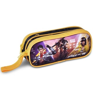 Estojo 2 Divisórias Free Fire FR24095F - Clio Style