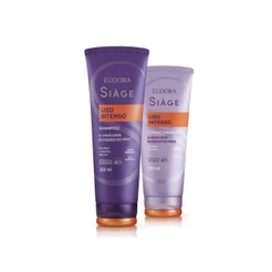 Kit Shampoo Condicionador Siàge Liso Intenso