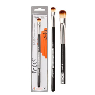 Pincel B105 profissional para sombra Macrilan - Linha B: Precisão, Versatilidade e Qualidade.Também utilizado para preencher e delinear as sobrancelhas.