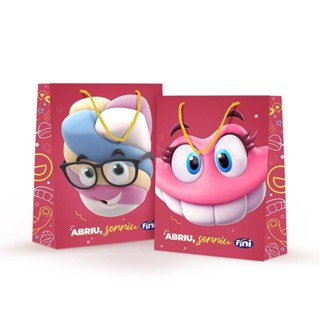 Sacola de papel presenteável Fini em Oferta na Shopee