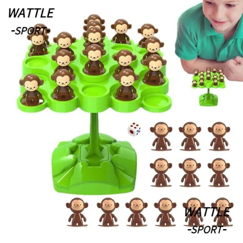 WATTLE Balanced Tree Toy , Educação Lazer Equilíbrio Pais E Filhos Jogo De Matemática Brinquedos , Interativo Intelectual De Mesa Bonitinho Montessori Kids