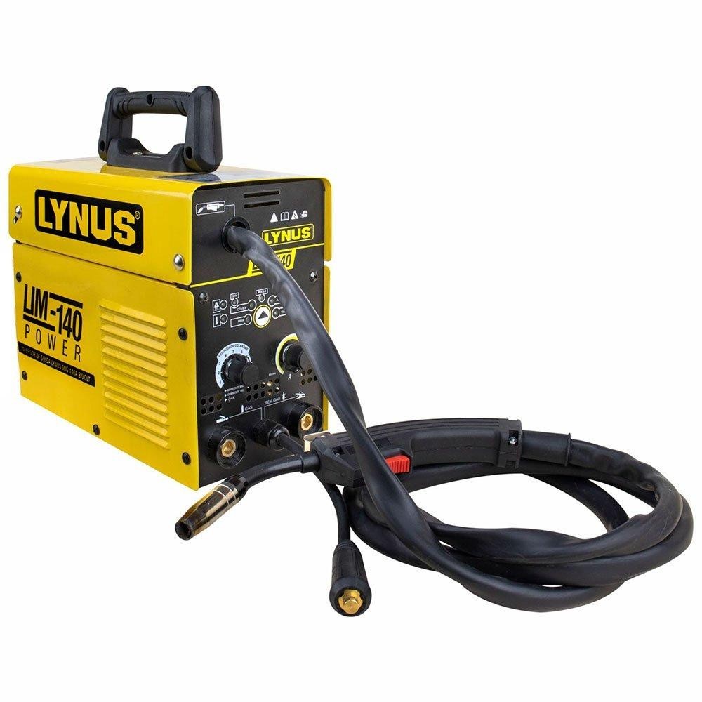 Máquina Inversora de Solda MIG/TIG/MMA 140A Bivolt Lynus em Oferta na Shopee