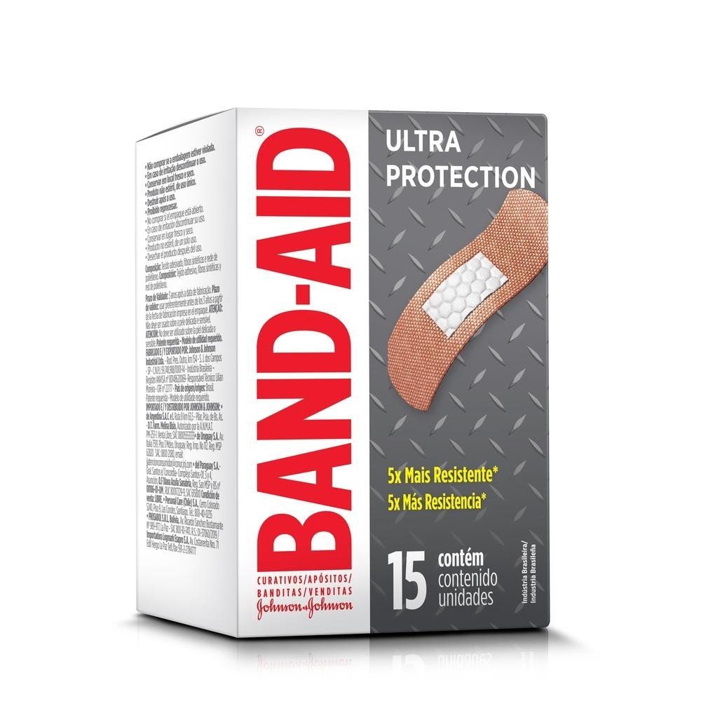 Curativos Band-Aid Ultra Proteção 15 Unidades em Oferta na Shopee