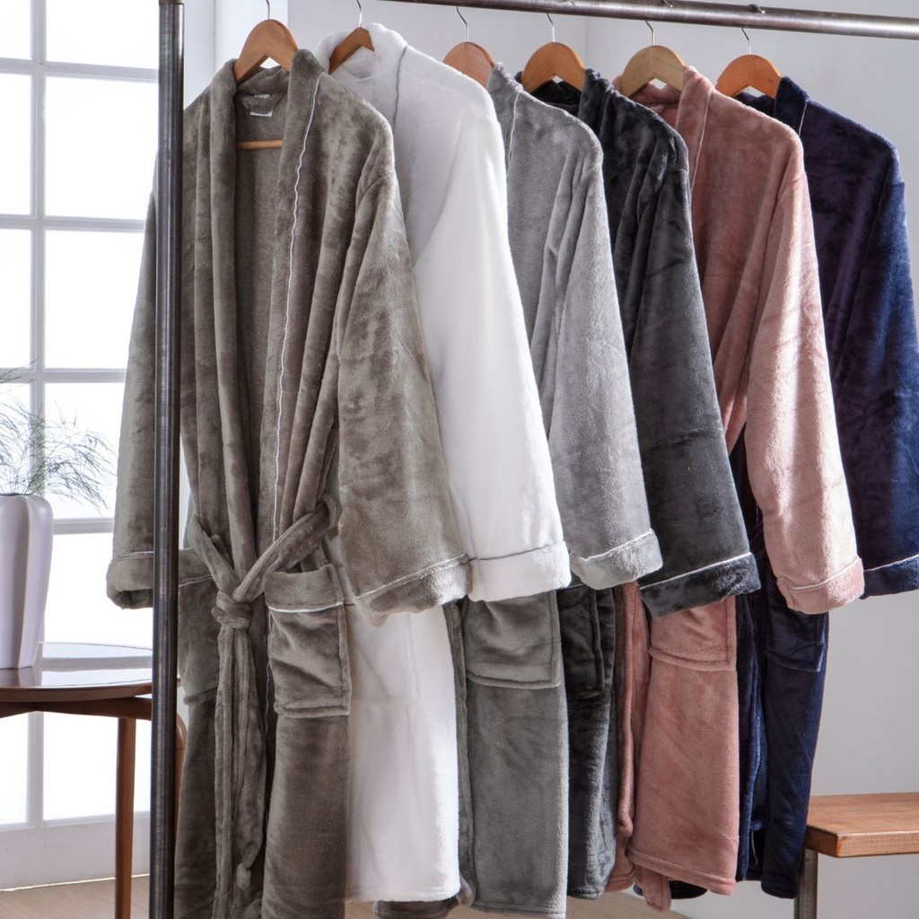 Roupão Kacyumara Blanket Soft Liso Tam. P Toque de Seda