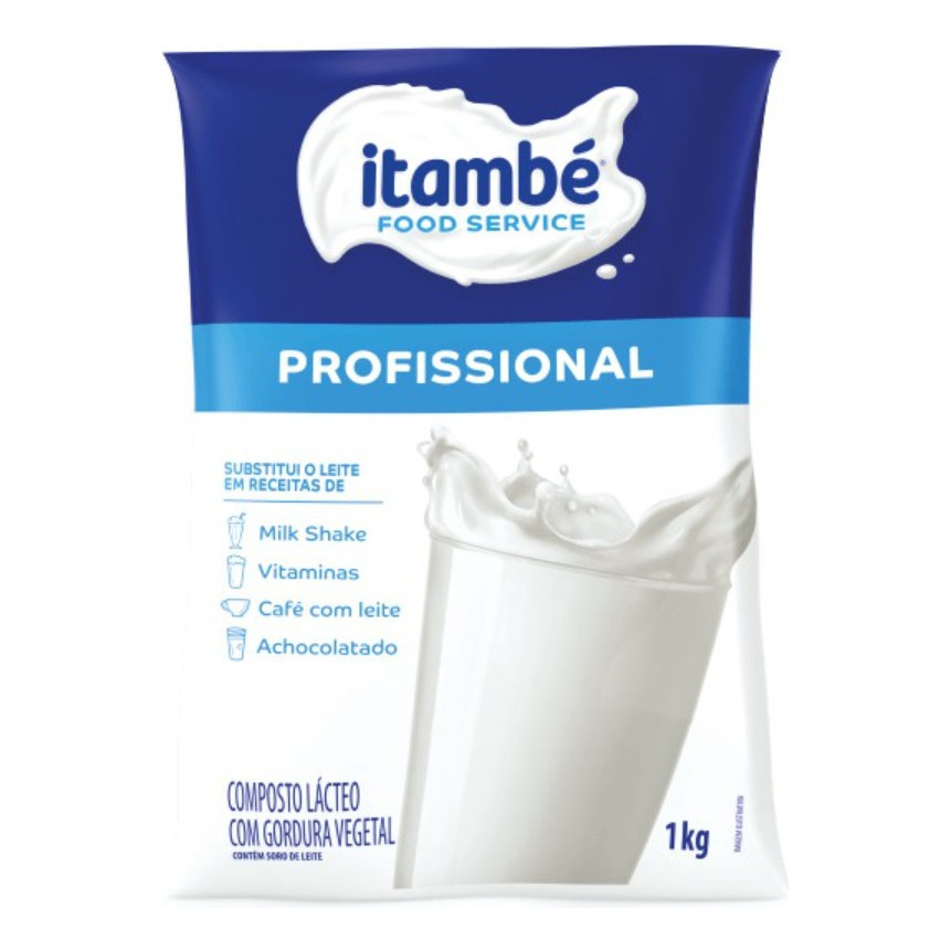 Leite Em Pó Composto Lácteo 1kg Profissional