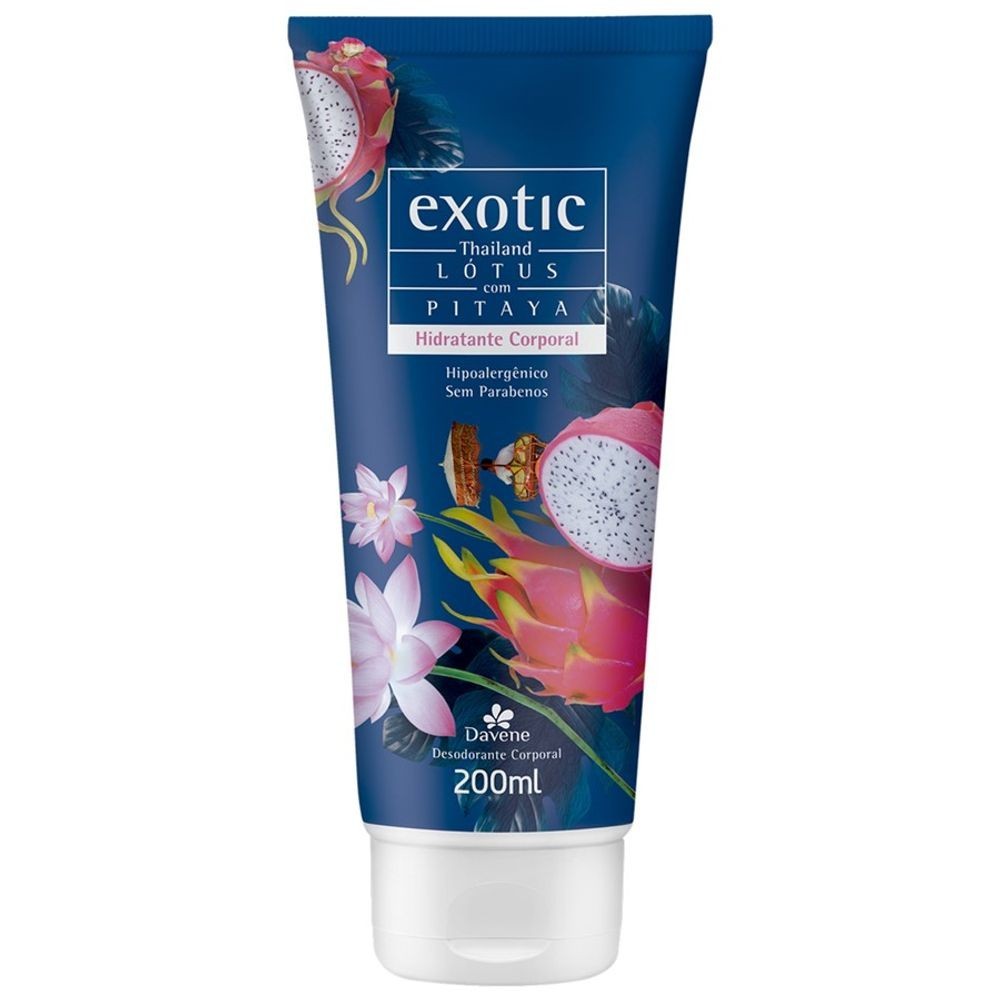 Hidratante Corporal Exotic Thailand Lótus com Pitaya 200ml
