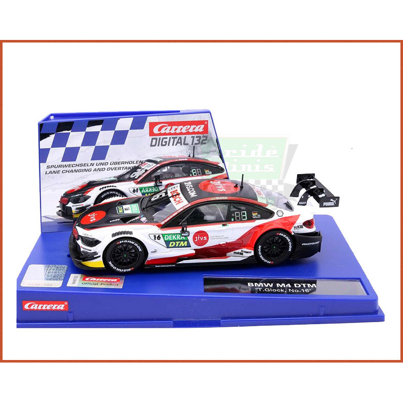 Carro Carrera Digital autorama BMW M4 DTM T. Glock No. 16 - escala 1/32