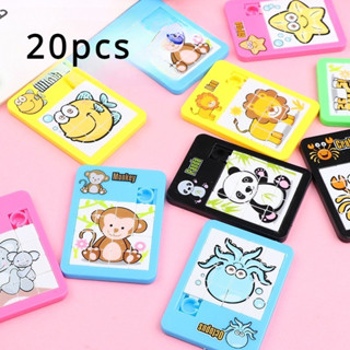 20 Pcs Labirinto Para Crianças De Grade Educacional Pequenos Brinquedos Educacionais Do Jardim De Infância Presentes em Oferta na Shopee