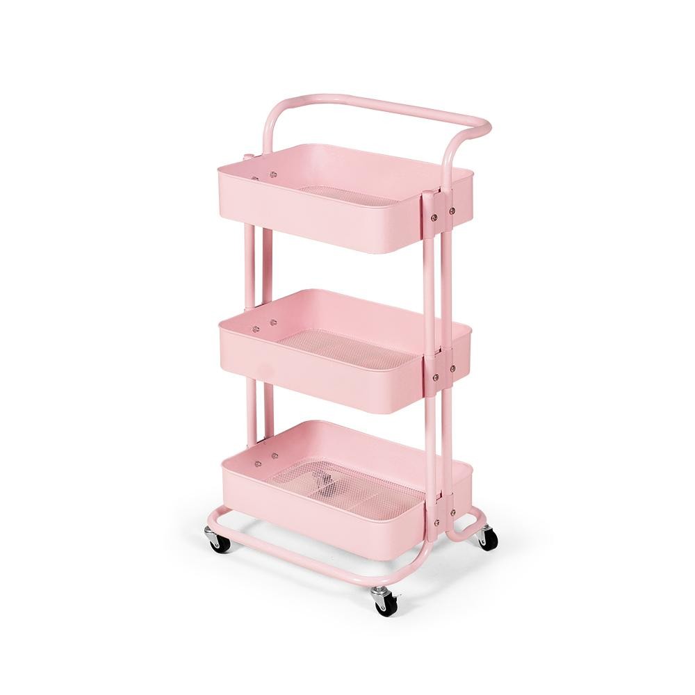 Carrinho Multiuso Organizador 3 Prateleiras em Ferro em Oferta na Shopee