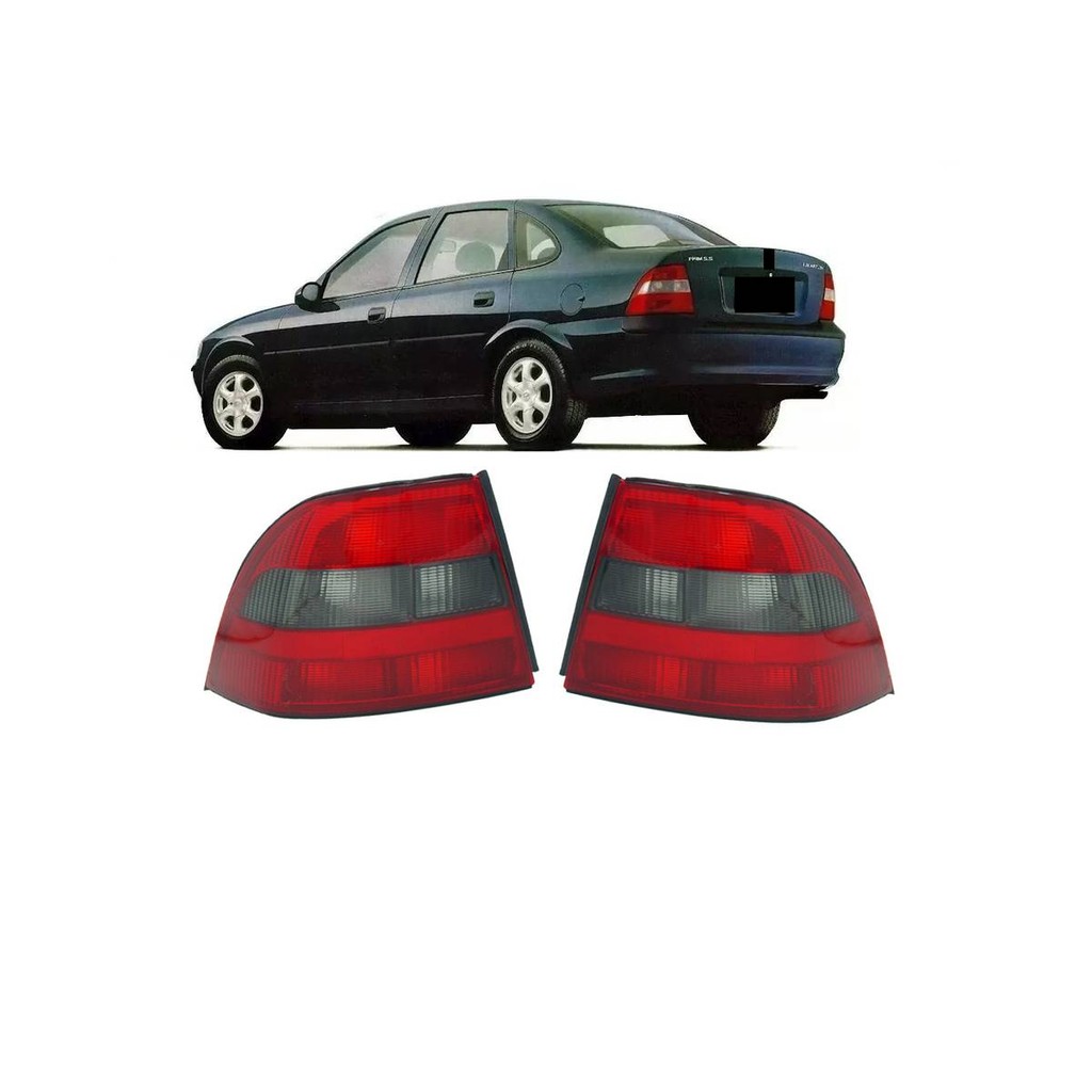 Par Lanterna Traseira Vectra 1996 1997 1998 1999 2000 Rubi Re Fume