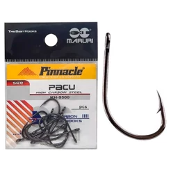 Anzol Pinnacle Pacu Black Nickel C 10 Pçs - Maruri