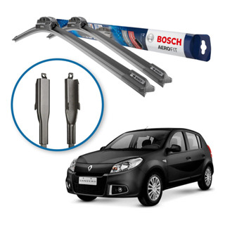 Palhetas Limpador Bosch Renault Sandero 2014 2015 2016 2017 Bosch em Oferta na Shopee