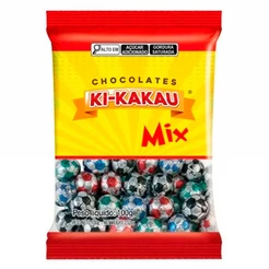 Bolinhas Sabor Chocolate Bolibol Mix 100g - Ki Kakau