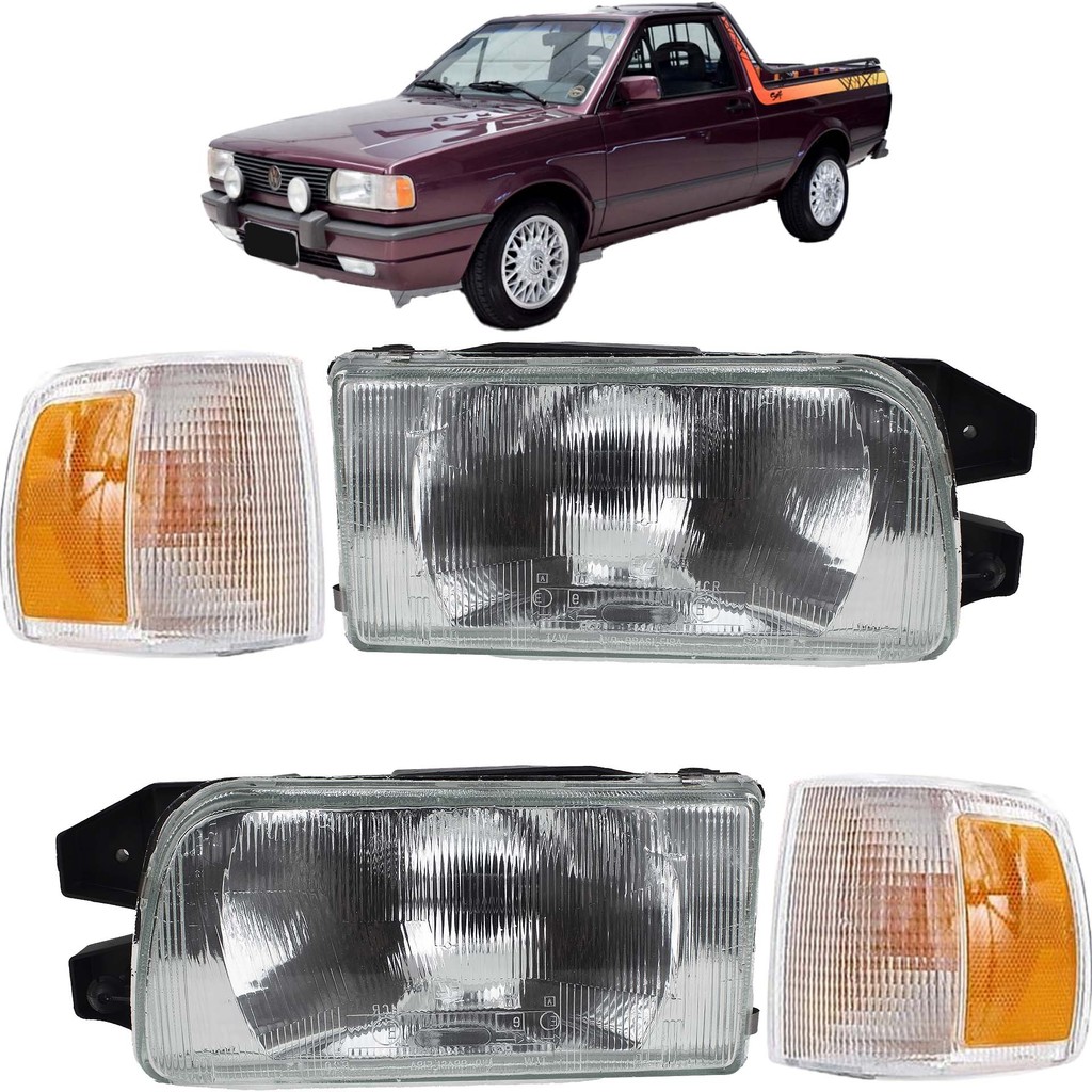 Par Farol Lanterna Saveiro 1991 1992 1993 1994 CR AM