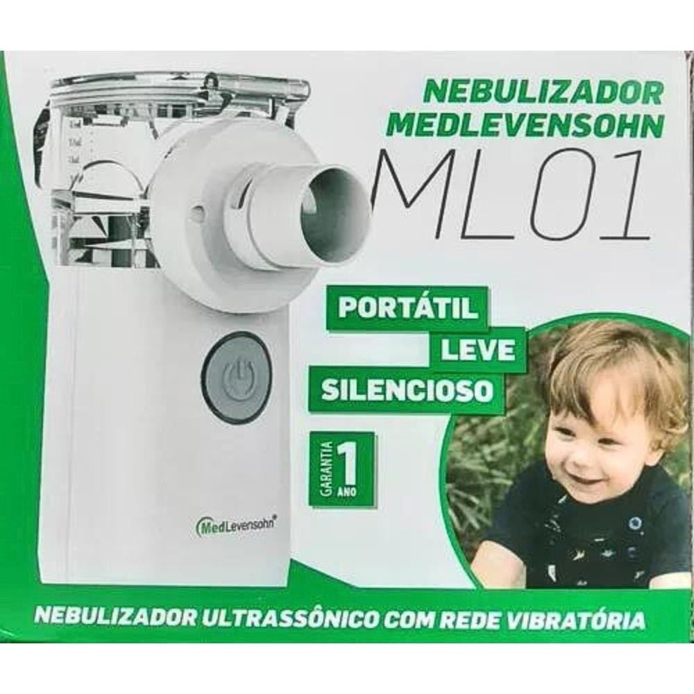 Inalador Nebulizador Portátil De Rede Vibratória Ml01