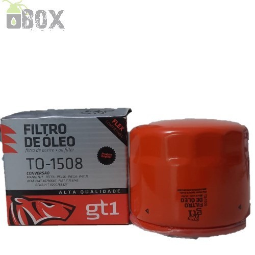 FILTRO DE ÓLEO GT1 TO1508 (WO121) (PSL56) (W7003) (FOBR113S)