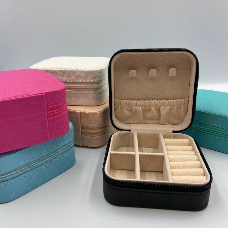 Porta Joias caixa organizadora para brincos colares e joias em geral em Oferta na Shopee