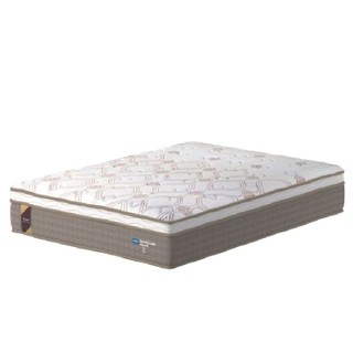 Colchão Casal Molas Ensacadas Guarda Costas Alameda 138x188x30cm Marrom / Branco Euro In Probel em Oferta na Shopee