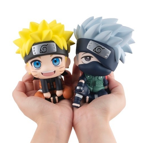 Kakashi e Naruto - Action Miniatura - Figure - Boneco - Figura de Ação