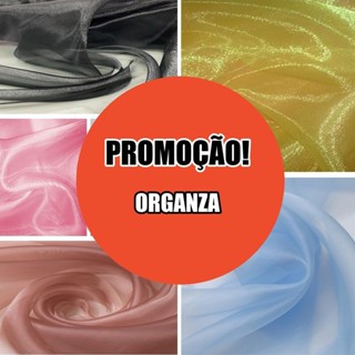 (PROMOÇÃO) Tecido Organza (1m x 1,50m)