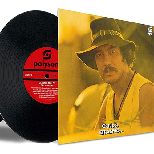 Disco de Vinil Erasmo Carlos – LP 180g Remasterizado Novo e Lacrado