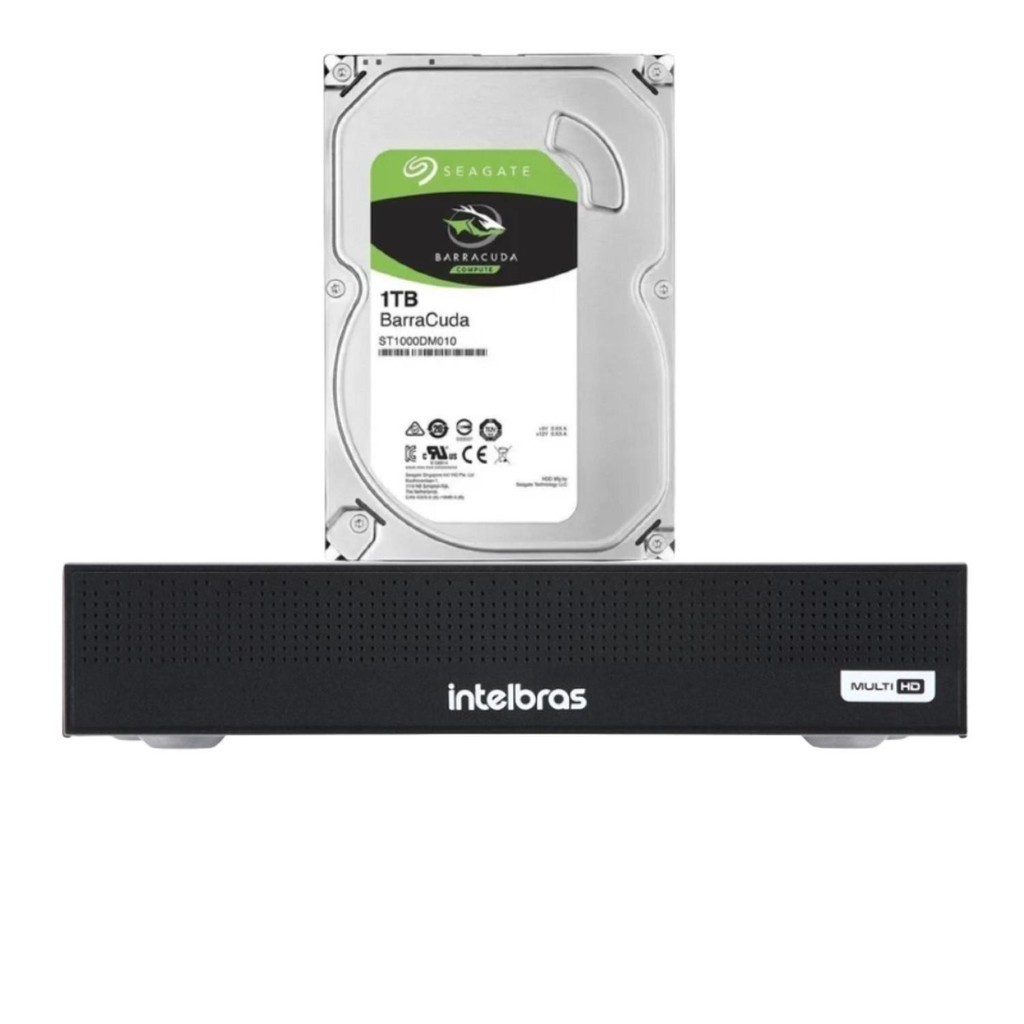DVR INTELBRAS MHDX 3104-C C/HD 1TB
