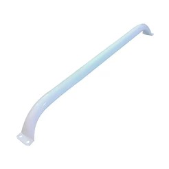 Barra De Apoio Alumínio Branco Banheiro Corrimão Escada Segurança - FERCAR Vários Tamanhos