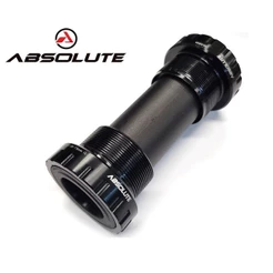 MOVIMENTO CENTRAL ABSOLUTE PRIME - HOLLOWTECH / EIXO INTEGRADO 24MM P/ QUADRO 34,7MM ROSCA BSA 68~73MM EQUIVALENTE AO SHIMANO BB52