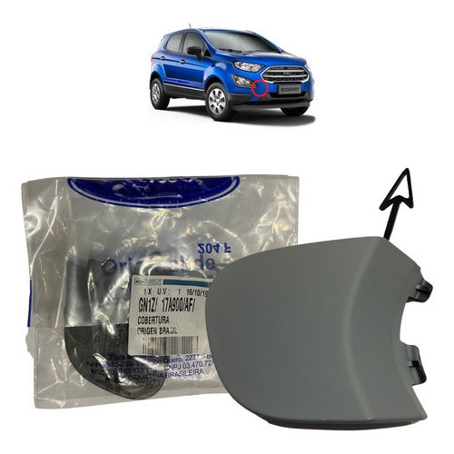 Tampa Do Reboque Parachoque Dianteiro Ecosport 2017/2021