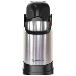 Garrafa Térmica 100% Inox Revolution 1.2l Com Bomba Termolar