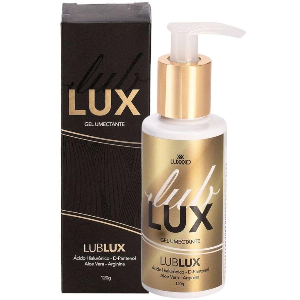 Gel Lubrificante Hidrata Lub Lux Neutro Confortavel 120g