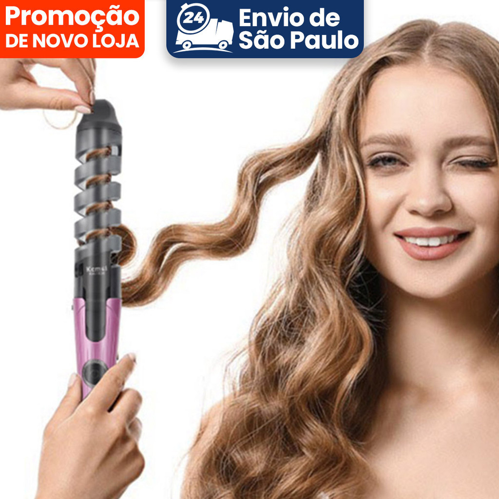 Modelador De Cachos Cacheador De Cabelos Ufree Profissional Bivolt