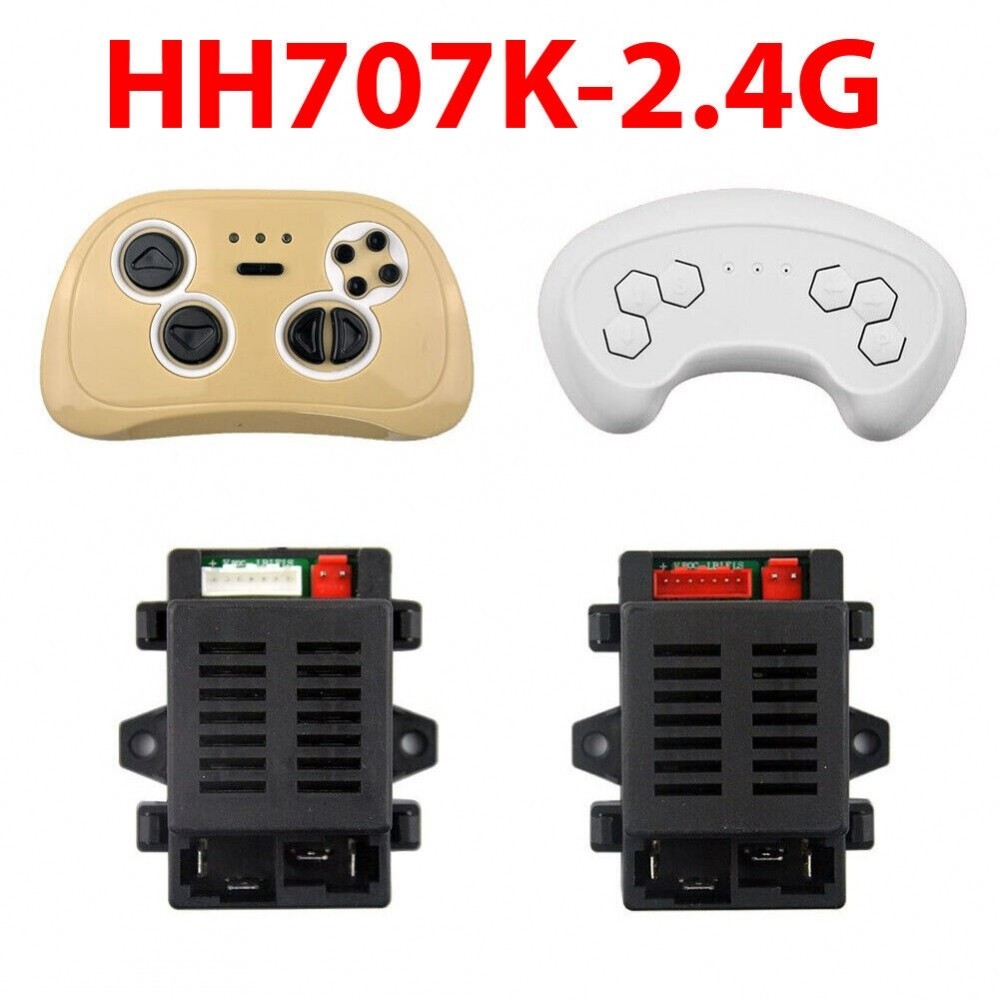 Receptor HH707K 24G 6V 12V E Conjunto De Transmissores Bluetooth Para Carros Elétricos Kid's