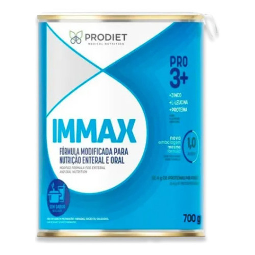 Immax 700g Pro 3+ Prodiet Dieta Enteral Sem Sabor