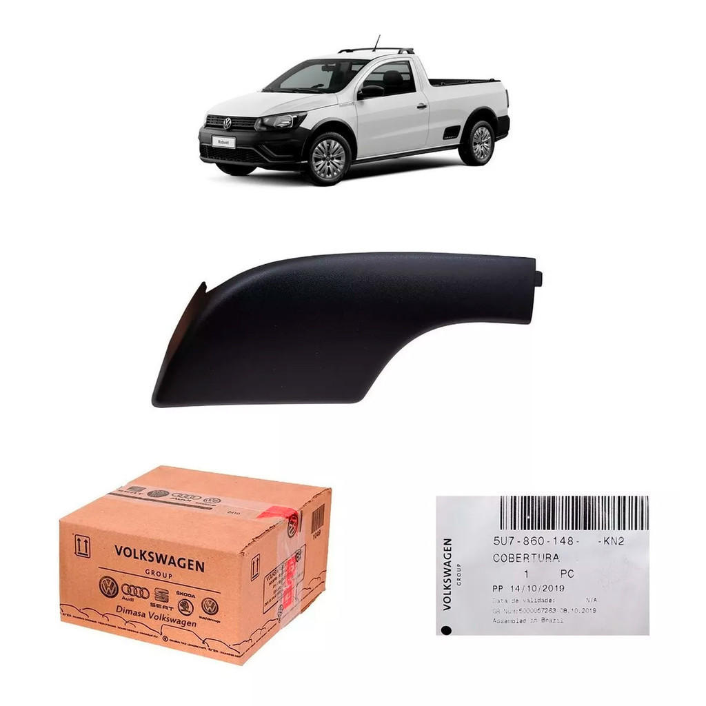 Acabamento Rack Teto Traseiro Direito Saveiro G5 G6 G7 G8 em Oferta na Shopee