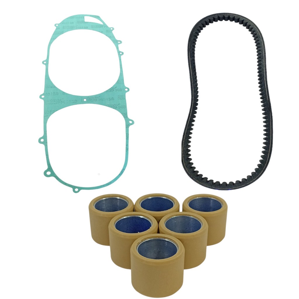Kit Correia Rolete Junta Tampa Transmissão Cvt Citycom 300i 2011 2012 2013 2014 2015 2016