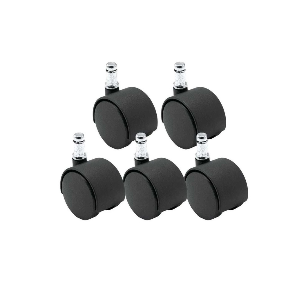 Kit 5 Rodinhas Rodízios Para Cadeira Escritório em Oferta na Shopee