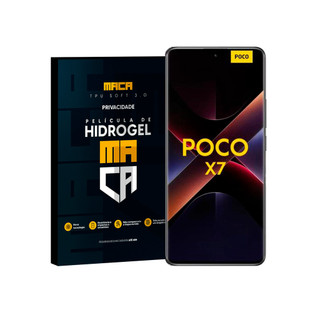 Película Fosca Privacidade Mi Poco X7 de Hidrogel Anti Espião em Oferta na Shopee