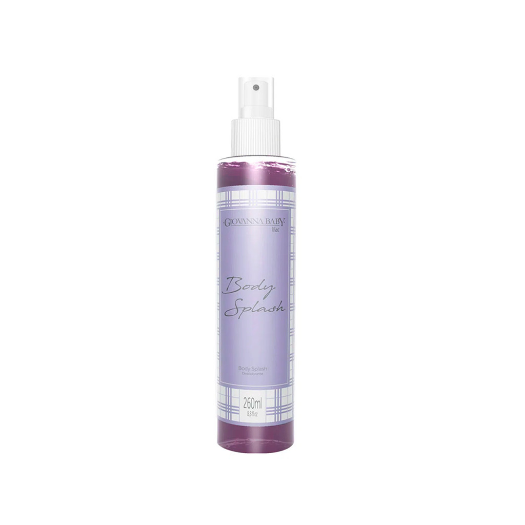 Body Splash Desodorante Corporal Giovanna Baby - 260ml - Lilac