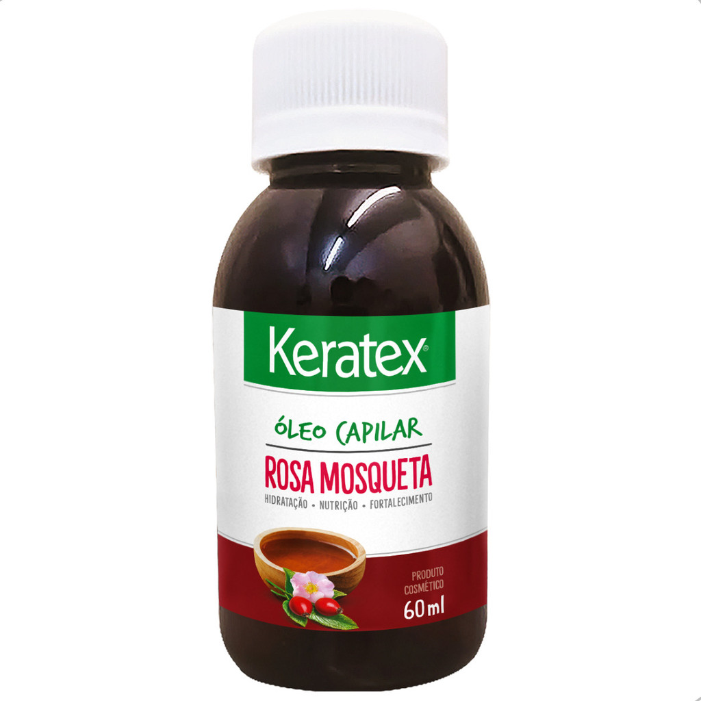 Óleo Capilar Rosa Mosqueta Keratex 60ml