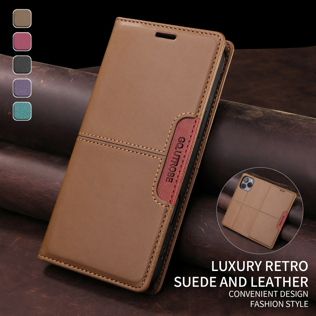 Capa De Couro Flip Para Samsung Galaxy S26 S25 Ultra S25 + S22 S23 S24 S24Plus S25FE S24FE S23FE S21FE S20FE Carteira