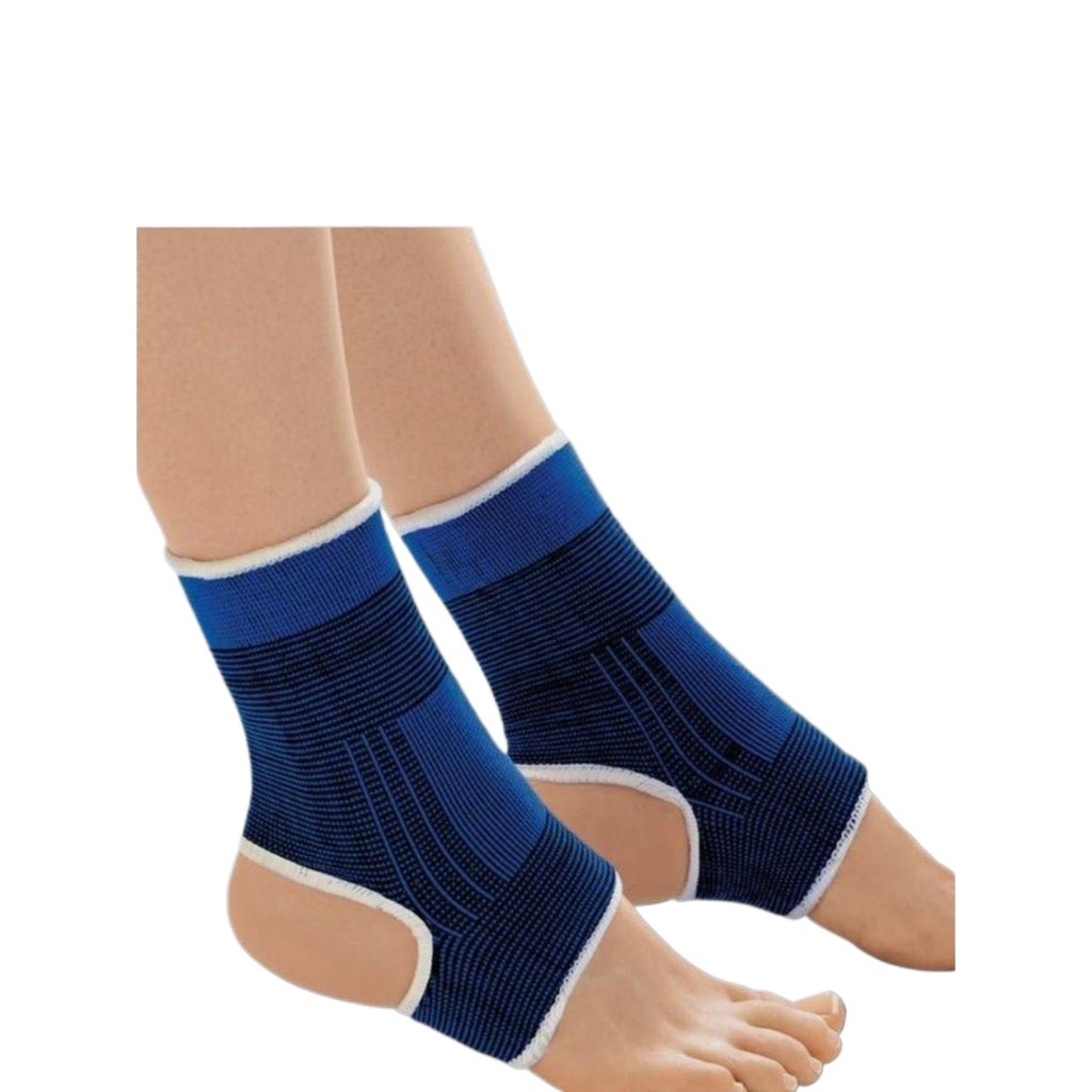 Kit 2 Tornozeleiras Ortopédica Compressão Estabilizadora Tornozeleira Ajustável Unissex 1 PAR