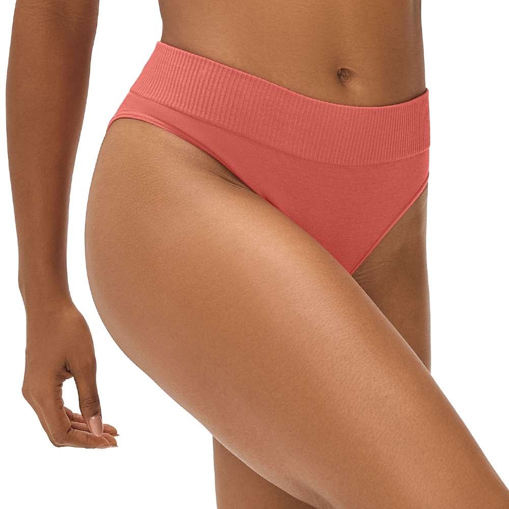 Calcinha Tanga Modal Cós Largo Sem Costura Rosa Árborea em Oferta na Shopee