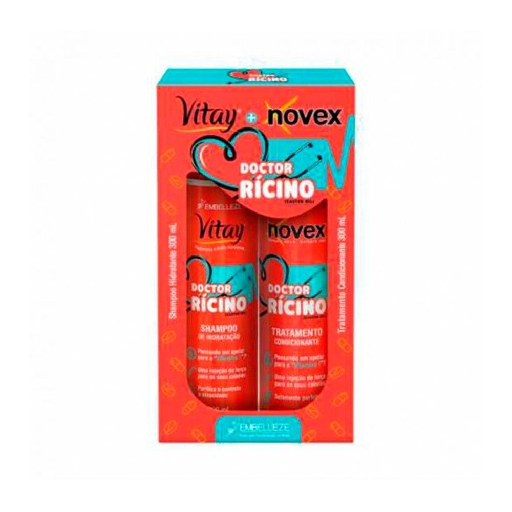 Kit Shampoo + Condicionador Novex Doctor Rícino