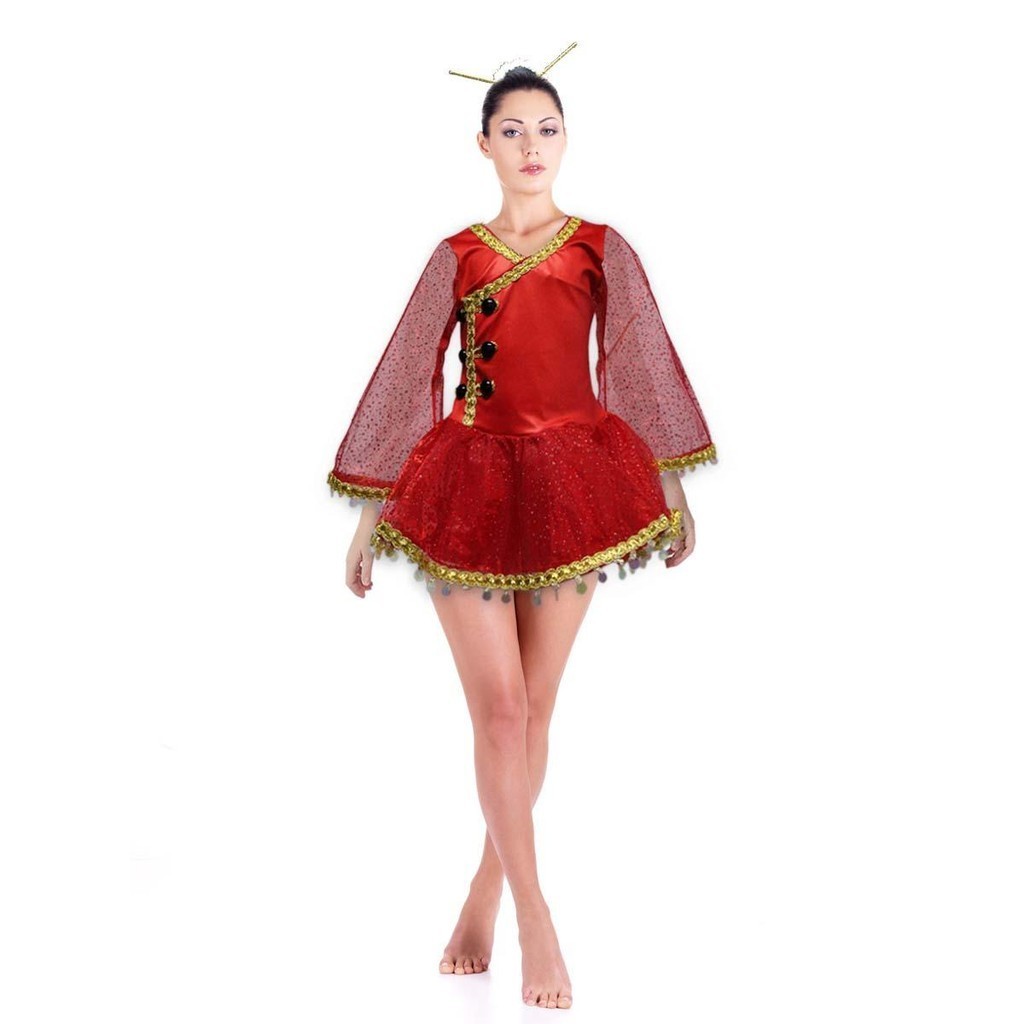 Fantasia Gueixa Feminina Adulta Com Kanzashi Vestido Japonesa Oriental em Oferta na Shopee