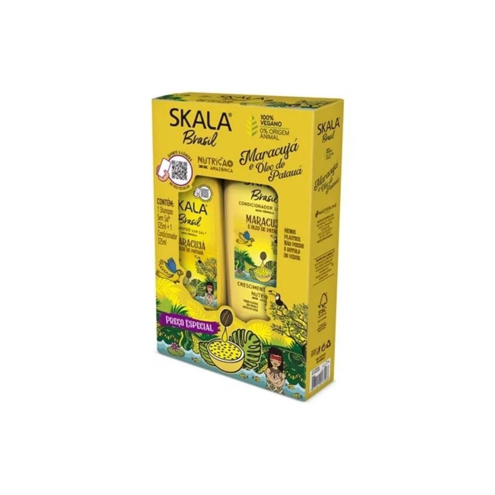 Kit Shampoo + Condicionador Skala Brasil Maracujá 325ml - Beauty
