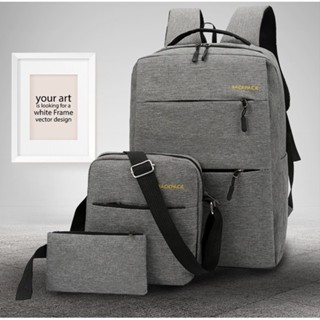 Mochila Bolsa Notebook Viagem Escolar Multifuncional Unissex De Grande Capacidade Com Carregamento USB Y-96