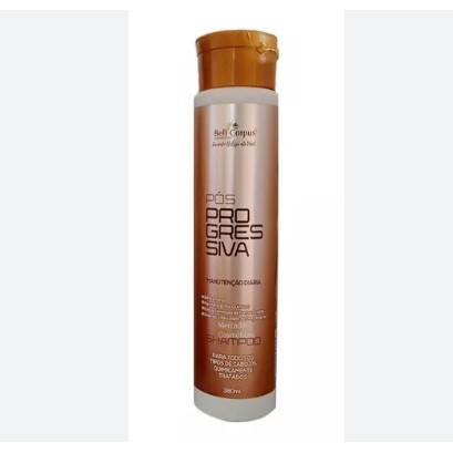 Shampoo Pós Progressiva 380ml - BellCorpus em Oferta na Shopee